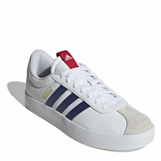 Adidas Vl Court 3.0 Shoes Mens Бяло/Синьо/Червено Мъжки маратонки