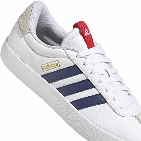 Adidas Vl Court 3.0 Shoes Mens Бяло/Синьо/Червено Мъжки маратонки