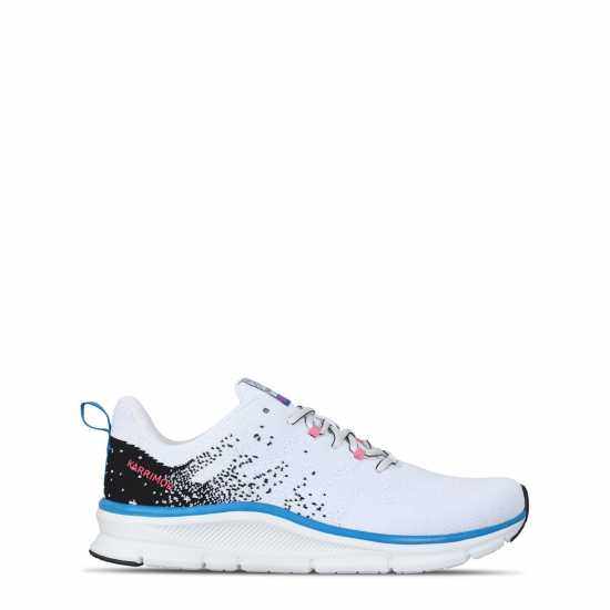 Мъжки Маратонки За Бягане Karrimor Duma 6 Mens Running Shoes Бяло/Черно/Синьо Мъжки маратонки