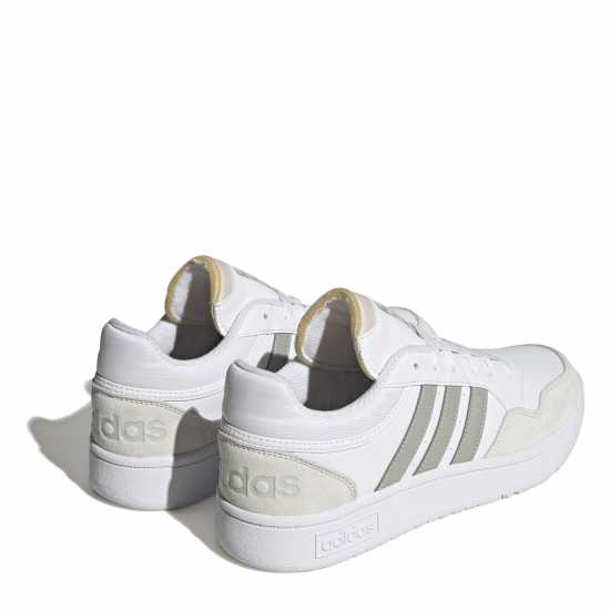 Adidas Мъжки Маратонки Hoops 3.0 Mens Trainers Бяло/Сиво 