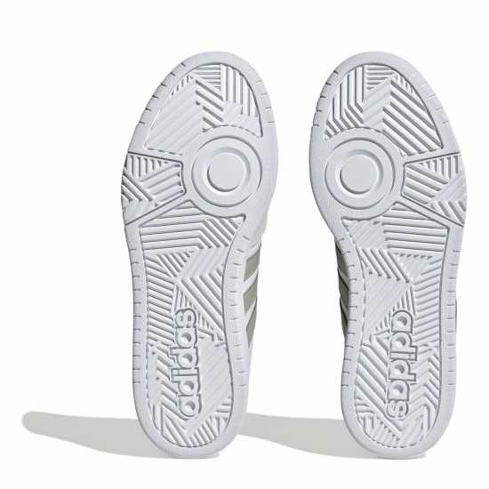 Adidas Мъжки Маратонки Hoops 3.0 Mens Trainers Бяло/Сиво 