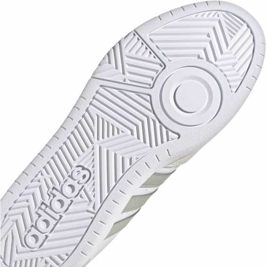 Adidas Мъжки Маратонки Hoops 3.0 Mens Trainers Бяло/Сиво 