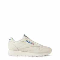 Reebok Мъжки Кожени Маратонки Classic Leather Mens Trainers Chalk Мъжки маратонки