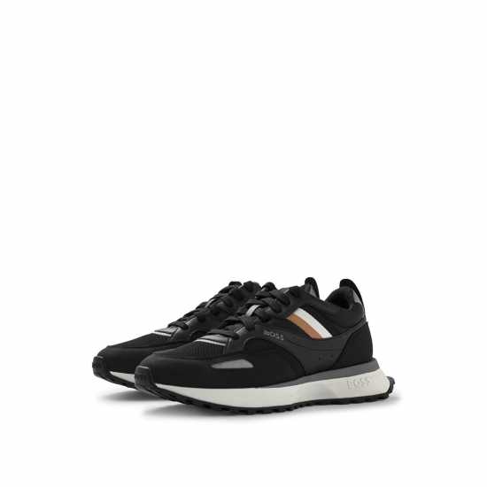 Hugo Boss Boss Jonah Runner Style Trainer Черно 001 Fathers Day