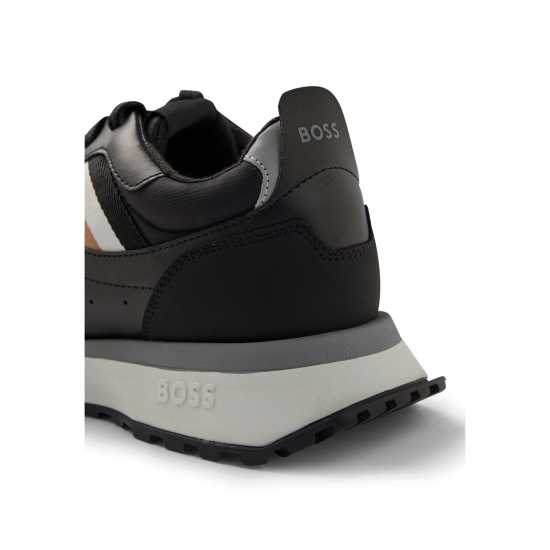 Hugo Boss Boss Jonah Runner Style Trainer Черно 001 Fathers Day