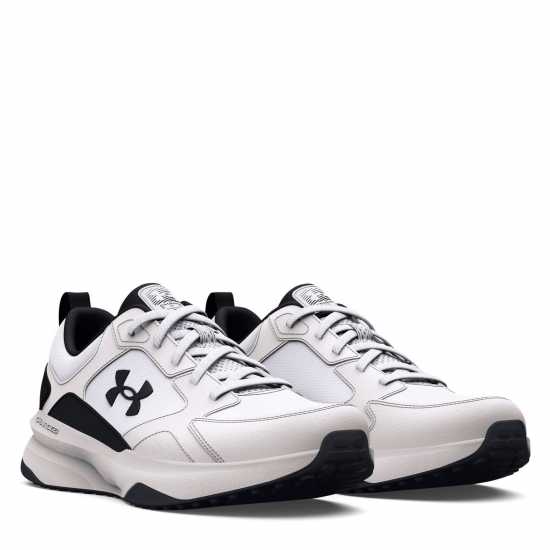 Under Armour Charged Edge Training Shoes Mens Бяло/Черно 