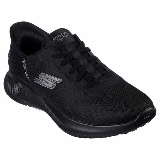 Skechers Маратонки Без Връзки Slip-Ins - Goodyear Arch Fit Single Slip On Trainers Mens Черно 