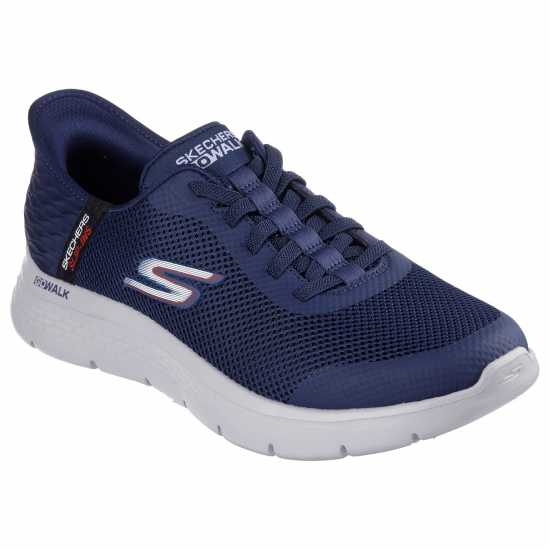 Skechers Slip-Ins: Go Walk Flex - Hands Up Морско синьо/Сиво 