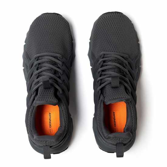 Donnay Knit Men Trainers Тъмно сиво Мъжки маратонки