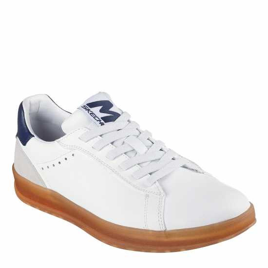 Skechers Leather Bungee Lace Sneaker Low-Top Trainers Mens  Мъжки маратонки