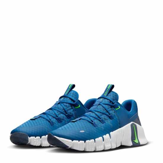 Nike Free Metcon 5 Men's Training Shoes Синьо/Зелено Мъжки маратонки за фитнес