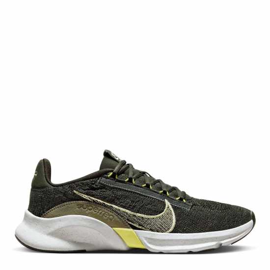 Nike SuperRep Go 3 Next Nature Flyknit Men's Training Shoes Olive/Green Мъжки маратонки