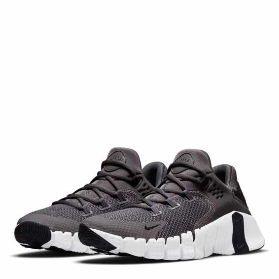 Nike Мъжки Спортни Обувки Free Metcon 4 Mens Training Shoes Grey/Black 