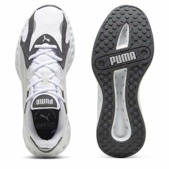 Puma Softride Frequence Runners Mens Бяло/Сиво Мъжки маратонки