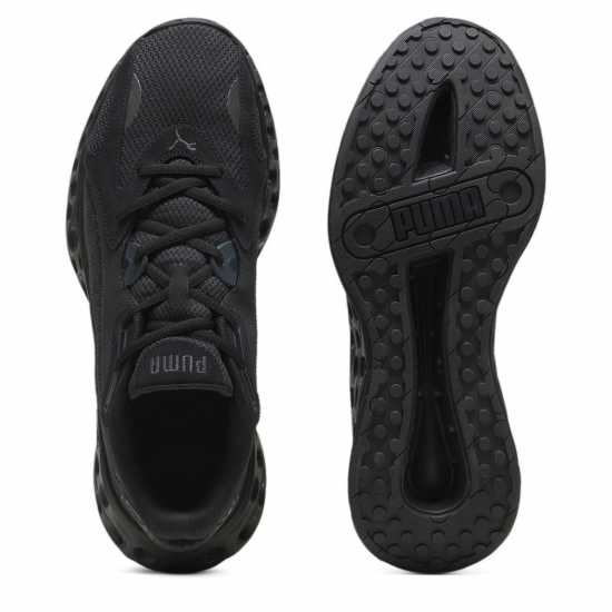 Puma Softride Frequence Runners Mens Черно/Сиво 