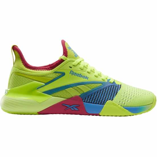 Reebok Nano Court 43 Лайм/Синьо/Розово 