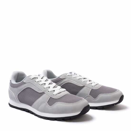 Donnay Men Mesh Trainers Сиво Мъжки маратонки