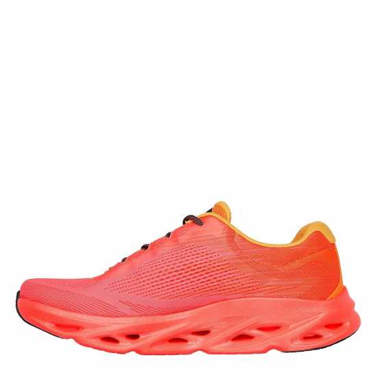 Skechers Engineered Mesh Lace Up W Graphic A Runners Mens Корал Мъжки маратонки