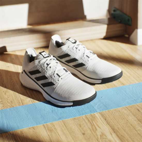 Adidas Crazyflight 5 Indoor Shoes Mens Бяло/Черно/Бяло Мъжки маратонки