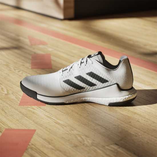 Adidas Crazyflight 5 Indoor Shoes Mens Бяло/Черно/Бяло Мъжки маратонки