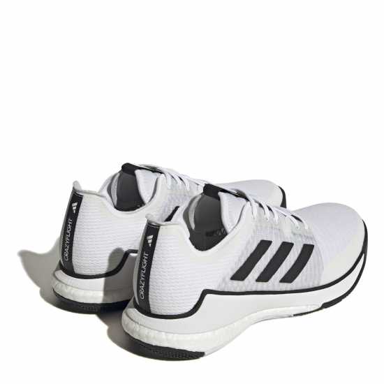 Adidas Crazyflight 5 Indoor Shoes Mens Бяло/Черно/Бяло Мъжки маратонки