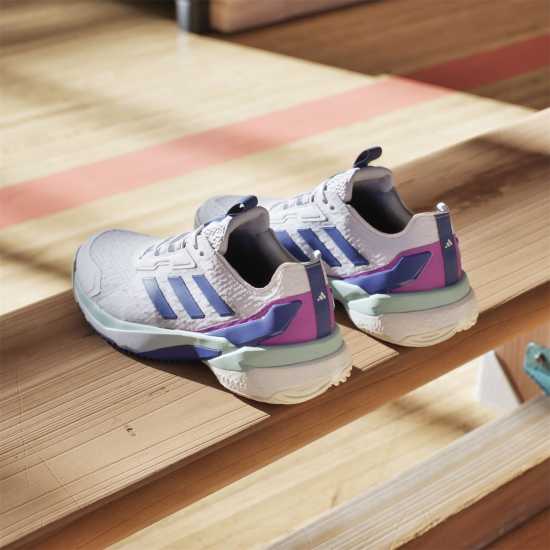 Adidas Crazyflight Womens Court Shoes Бяло/Синьо Нетбол