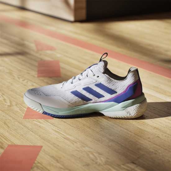 Adidas Crazyflight Womens Court Shoes Бяло/Синьо Нетбол