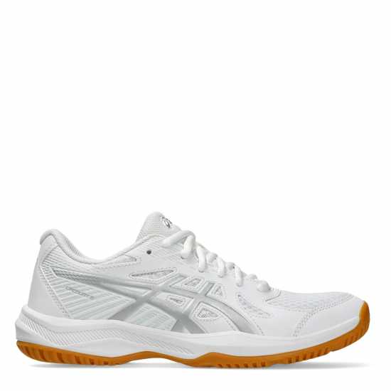 Asics Upcourt 6 Netball Shoes Womens Бяло/Сребърен Дамски маратонки