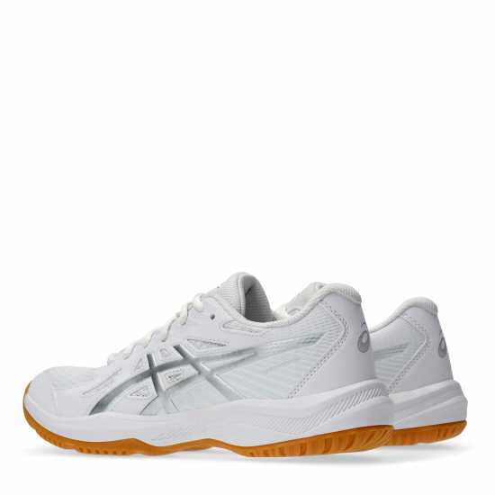 Asics Upcourt 6 Netball Shoes Womens Бяло/Сребърен Дамски маратонки