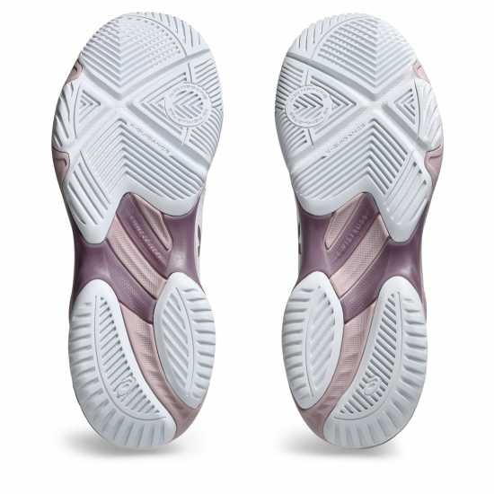 Asics Netburner Ballistic Ff 3 Netball Shoes Бяло / Водорасло роза Дамски маратонки