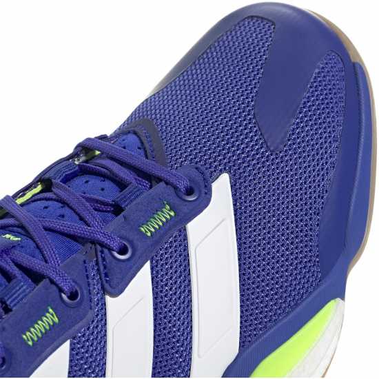 Adidas Stabil 16 Indoor Shoes Mens Люк Синьо/Бяло Мъжки маратонки