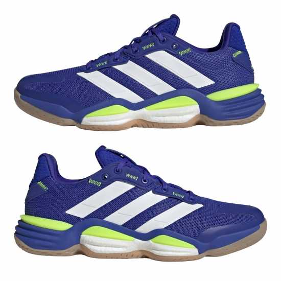 Adidas Stabil 16 Indoor Shoes Mens Люк Синьо/Бяло Мъжки маратонки