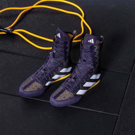 Adidas Box Hog 4 Shoes Аурора Черно Бокс обувки