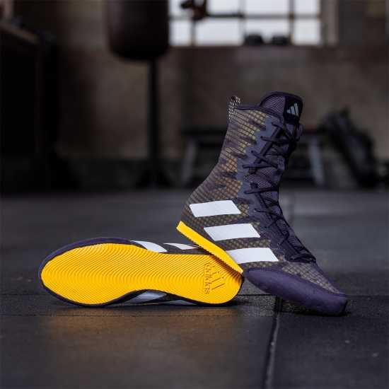 Adidas Box Hog 4 Shoes Аурора Черно Бокс обувки