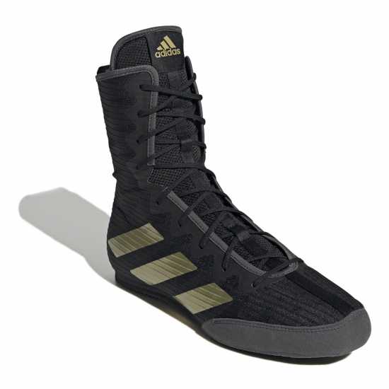 Adidas Box Hog 4 Shoes Основно Черно/Златно Бокс обувки