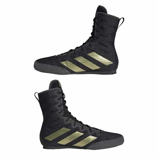 Adidas Box Hog 4 Shoes Основно Черно/Златно Бокс обувки