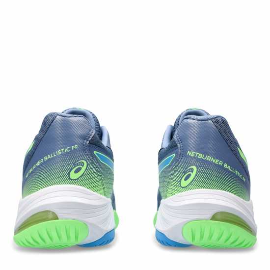 Asics Netball Ballistic FF Men's Indoor Court Shoes Dnm Blue/Wtrsc Мъжки маратонки