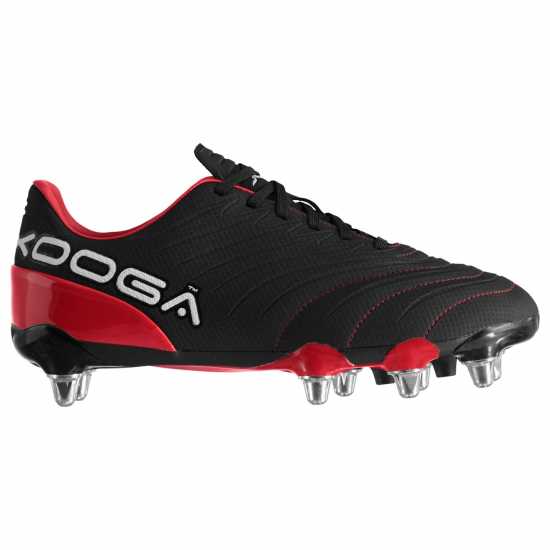 Kooga Power Sg Rugby Boots Черно/Оранжево Футболни бутонки