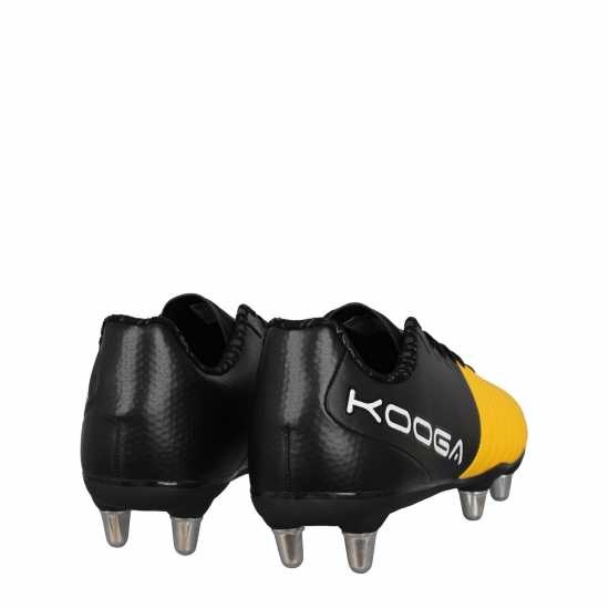 Kooga Power Sg Rugby Boots Черно/Оранжево Футболни бутонки