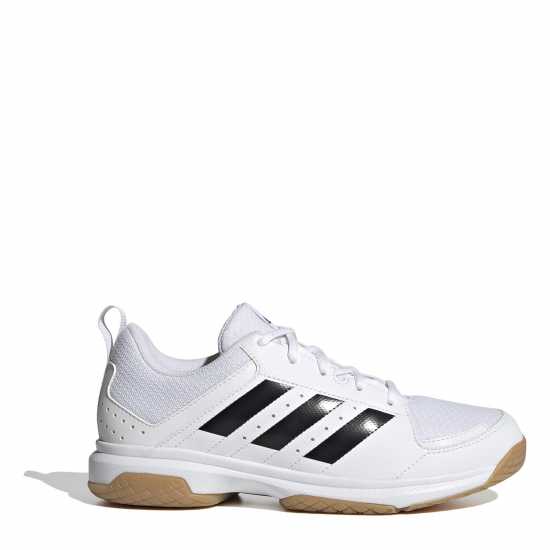 adidas Ligra 7 Women's Indoor Court Trainers White/Black Дамски маратонки