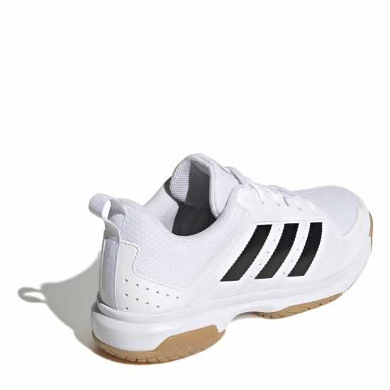 adidas Ligra 7 Women's Indoor Court Trainers White/Black Дамски маратонки