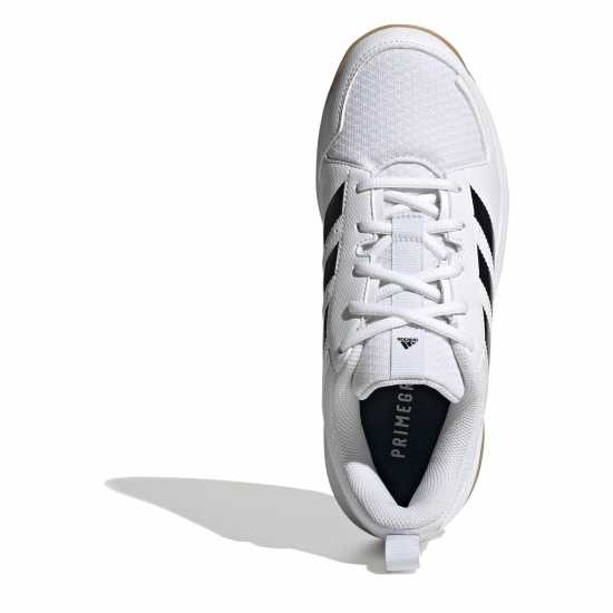 adidas Ligra 7 Women's Indoor Court Trainers White/Black Дамски маратонки