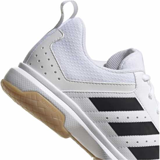 adidas Ligra 7 Women's Indoor Court Trainers White/Black Дамски маратонки