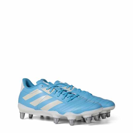 Adidas Kakari Soft Ground Rugby Boots Отбор Светло Синьо 