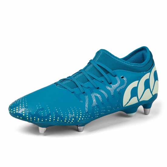 Canterbury Speed Infinite Team Soft Ground Rugby Boots Синьо/Зелено 