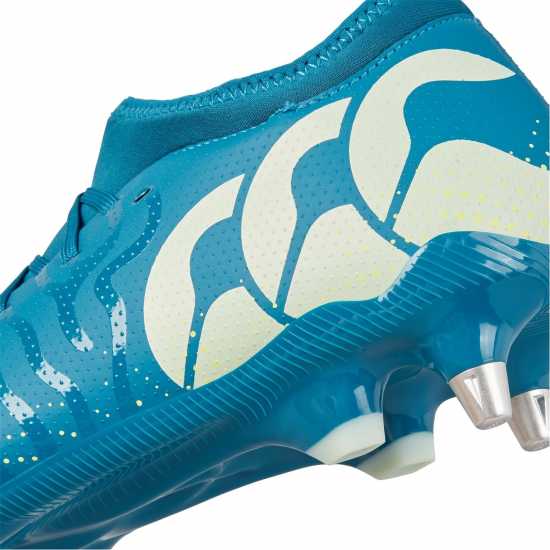 Canterbury Speed Infinite Team Soft Ground Rugby Boots Синьо/Зелено 