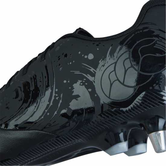 Canterbury Phoenix Team Soft Ground Rugby Boots Черно/сребро Ръгби