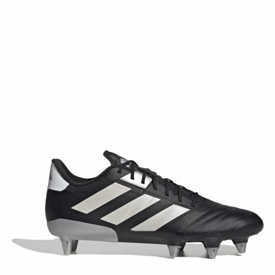 Adidas Kakari Rs Soft Ground Rugby Boots Черно/сребро 