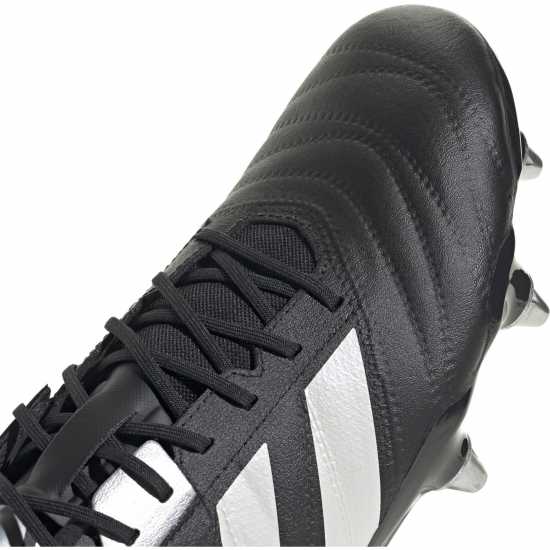 Adidas Kakari Rs Soft Ground Rugby Boots Черно/сребро 