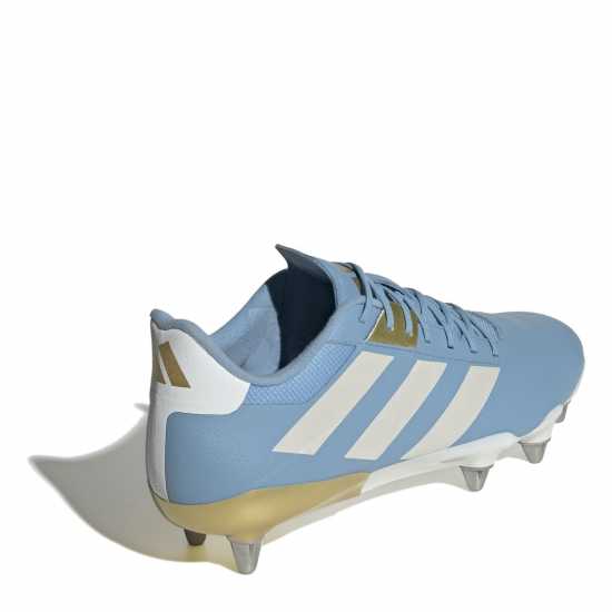 Adidas Kakari Rs Soft Ground Rugby Boots Син/Бял/Злат Ръгби